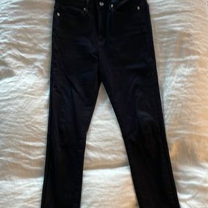 Good American Good Legs Black skinny jeans